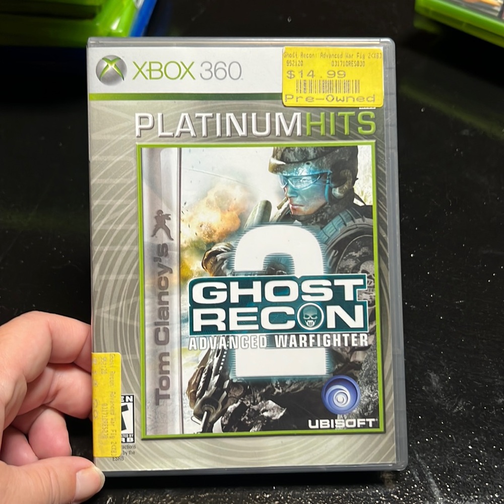 XBOX 360 Ghost Recon 2 Advanced Warfighter video game